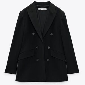 Zara Women's Elegant Black Blazer